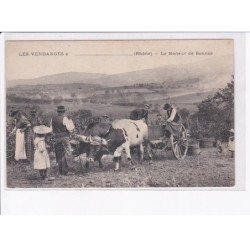 RHÔNE: les vendanges, le meneur de bennes - très bon état