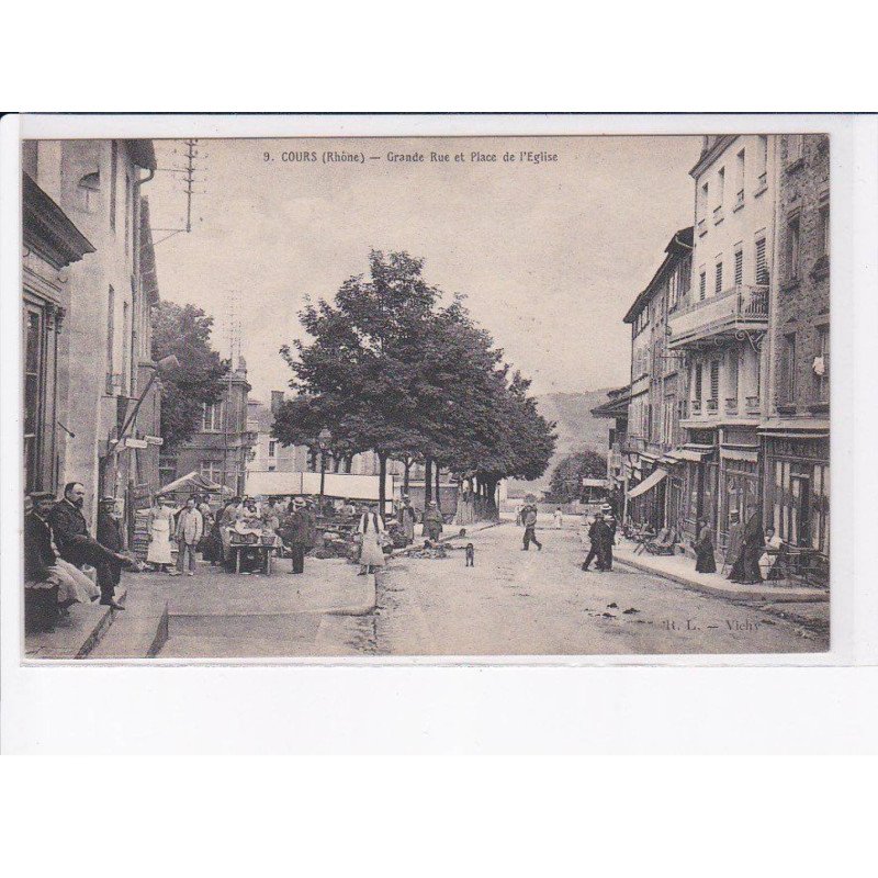 COURS: grande rue et place de l'église - très bon état
