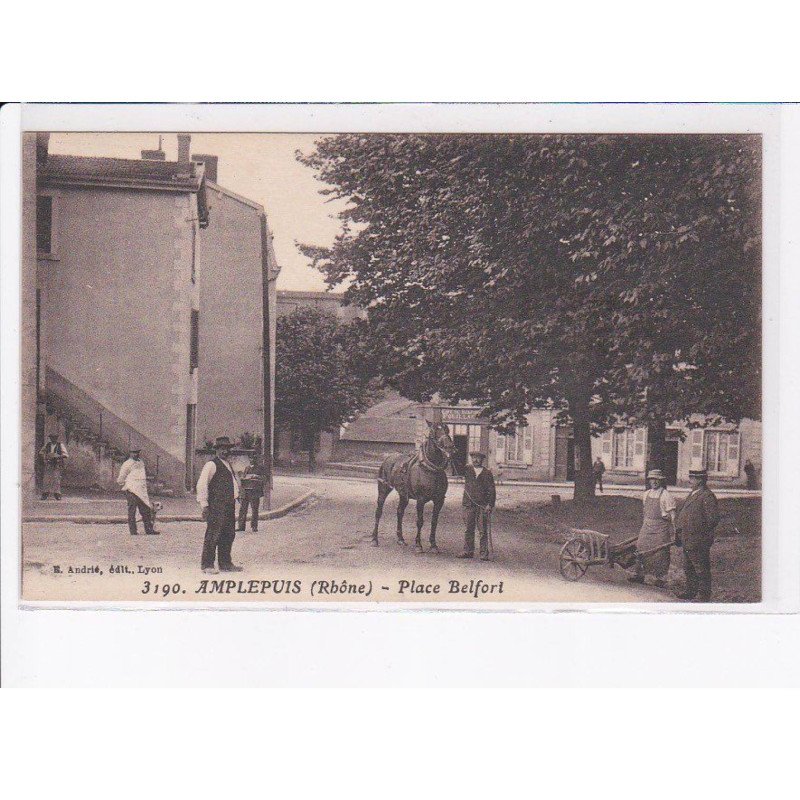 AMPLEPUIS: place belfort - très bon état