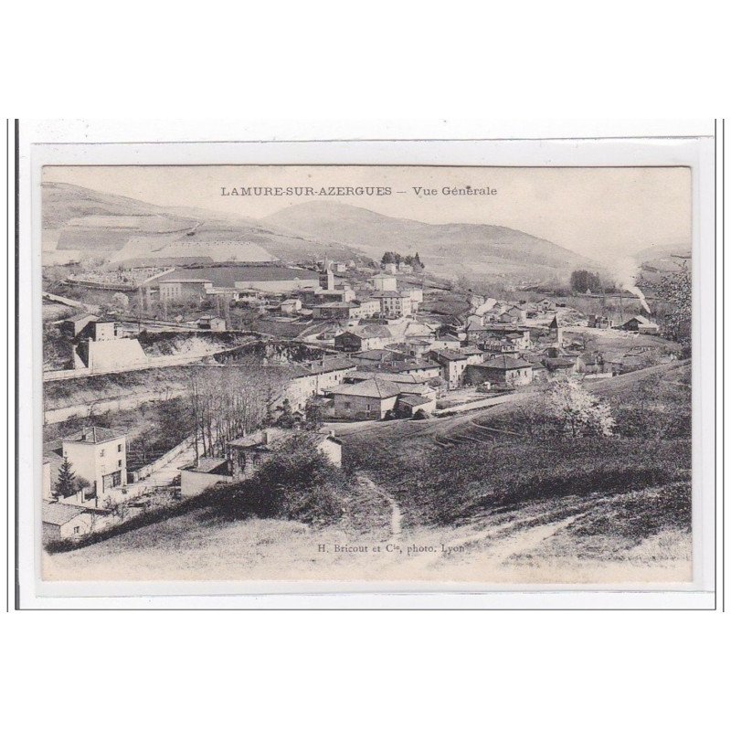 LAMURE-sur-AZERGUES : vue generale - tres bon etat