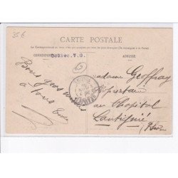 CLAVEISOLLES: hôtel monnery, le diner sur la terrasse - très bon état