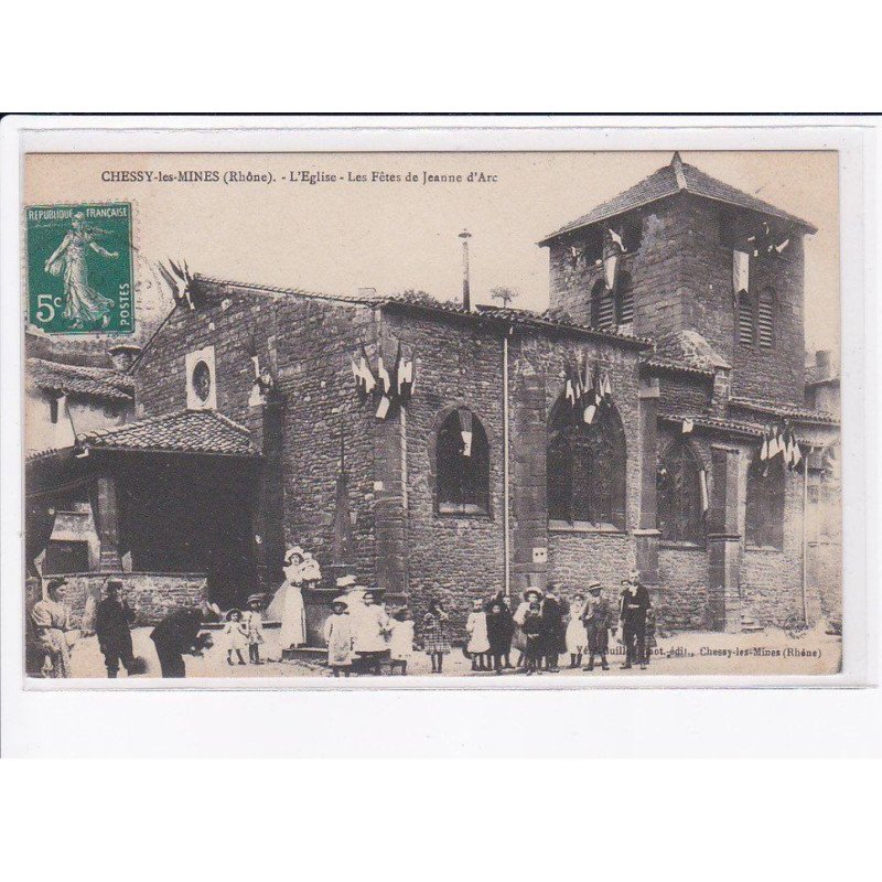 CHESSY-les-MINES: les fêtes de jeanne d'arc - très bon état