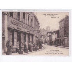 CHESSY-les-MINES: hôtel dirberg, hôtel de la gare - très bon état