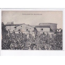 RHONE: vendanges en beaujolais - très bon état