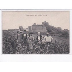 RHONE: vendanges en beaujolais - très bon état