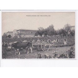 RHONE: vendanges en beaujolais - très bon état