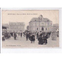 ROUTOT: place de la mairie, marché aux bestiaux - très bon état