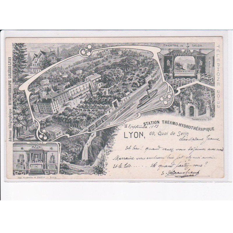 LYON: station thermo-hydrothérapique - très bon état