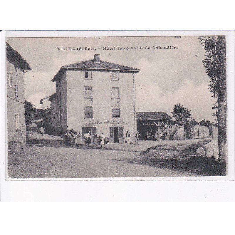 LETRA: hôtel sangouard, la gabaudière - très bon état