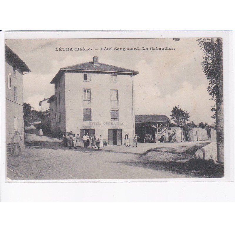 LETRA: hôtel sangouard, la gabaudière - état