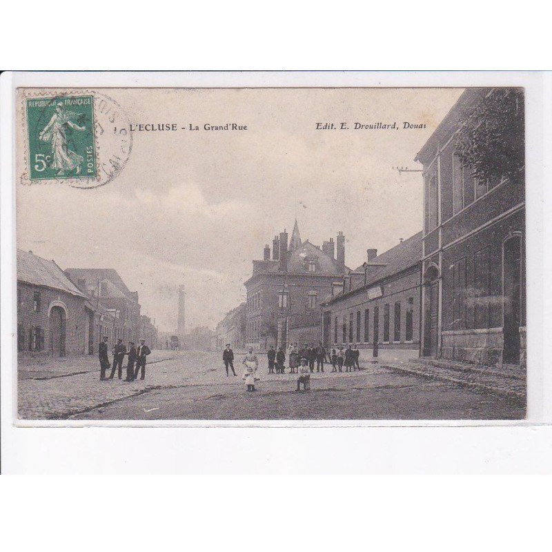 L'ECLUSE: la grand'rue - très bon état