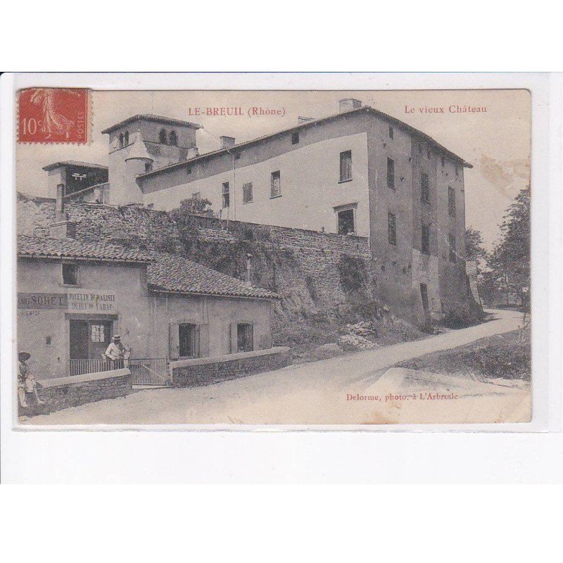 LE BREUIL: le vieux château - état