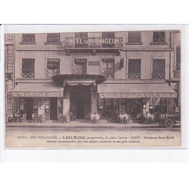 LYON: hôtel des voyageurs - très bon état
