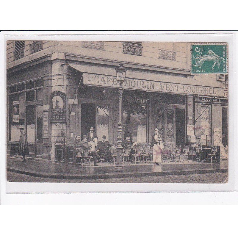 LYON: café moulin vent cocherel - état