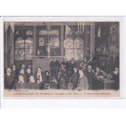 LYON: l'hostellerie du puispelu, cabaret d'art pol - état