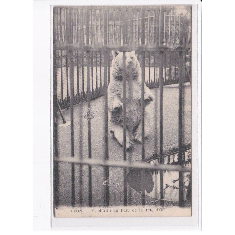 LYON: M. Martin au parc de la tête d'or - très bon état