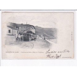 FONTAINES-SUR-SAONE: les rives de saone, dépôt des tramways - état