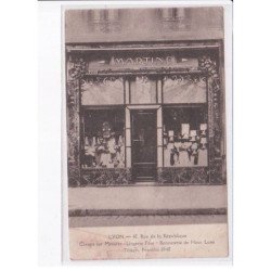 LYON: corsets sur mesures, lingerie fine, bonneterie de haut luxe, martine - état