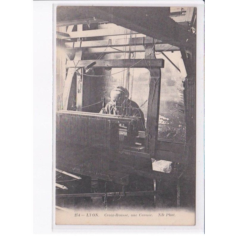 LYON: croix-rousse, une canuse - très bon état