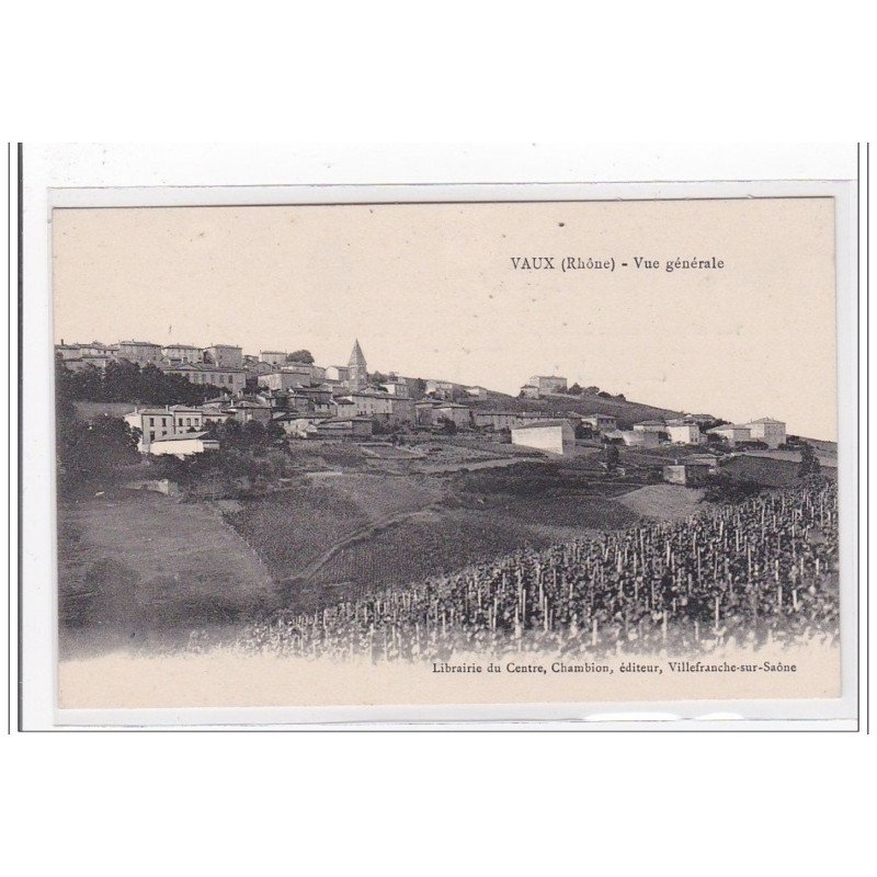 VAUX : vue generale - tres bon etat VAUX : vue generale - tres bon etat