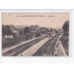 VILLEVERT-NEUVILLE: la gare - très bon état