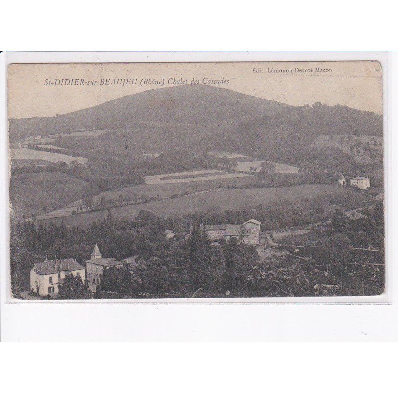SAINT-DIDIER-sur-BEAUJEU: chalet des cascades - très bon état