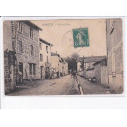MORGON: grande rue - état