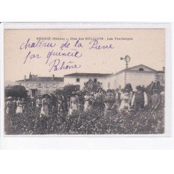 REGNIE: clos des bulliats, les vendanges - très bon état