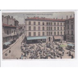TARARE: place du marché et rue burie - très bon état