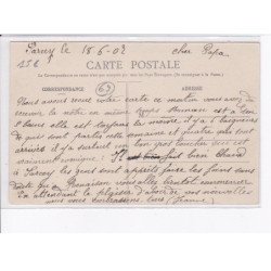 SARCEY: la grande place, hôtel chatard - très bon état