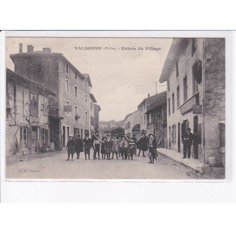 VALSONNE: entrée du village - très bon état
