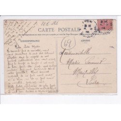 SAINT-VERAND: la place, l'église, la poste - état
