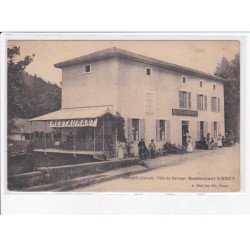 TARARE: villa du barrage, restaurant rabut - état