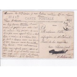 TARARE: usine gourdiat, route de lyon (sortie des atelliers) - état
