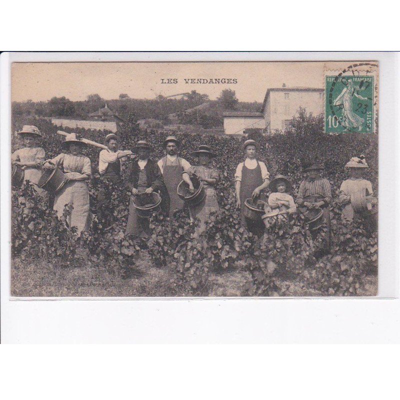RHONE: les vendanges - très bon état