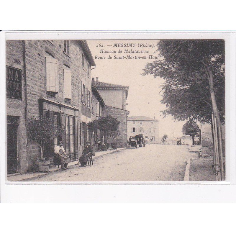 MESSIMY: hameau de malataverne, route de saint-martin-en-haut - très bon état