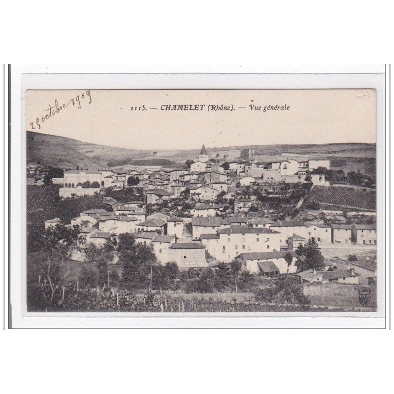 CHAMELET : vue generale - tres bon etat
