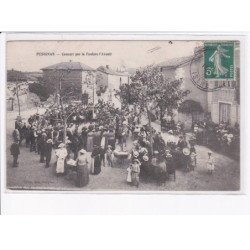 PUSIGNAN: concert par la fanfare l'avenir - très bon état