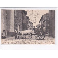 MONTMELAS-SAINT-SORLIN: une rue du village - très bon état