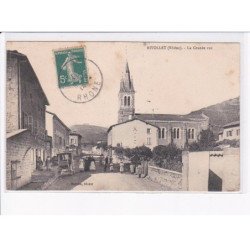 RIVOLLET: la grande rue - état