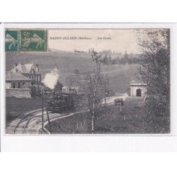 SAINT-JULIEN: la gare - très bon état