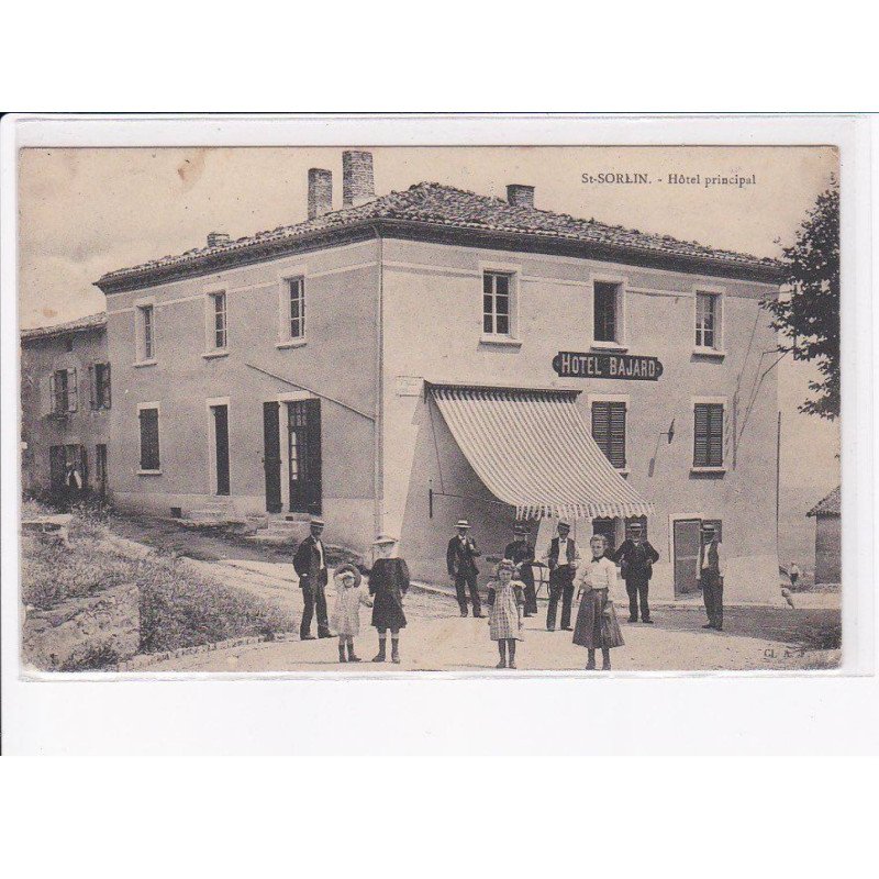 SAINT-SORLIN: hôtel principale - état