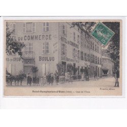 SAINT-SYMPHORIEN-D'OZON: quai de l'ozon - état
