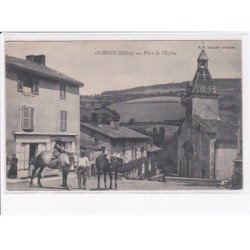 OUROUX: place de l'église - très bon état
