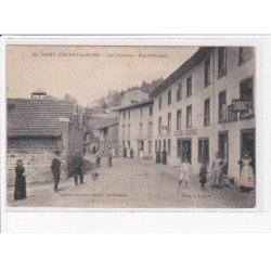 SAINT-VINCENT-de-REINS: les filatures, rue principale - très bon état