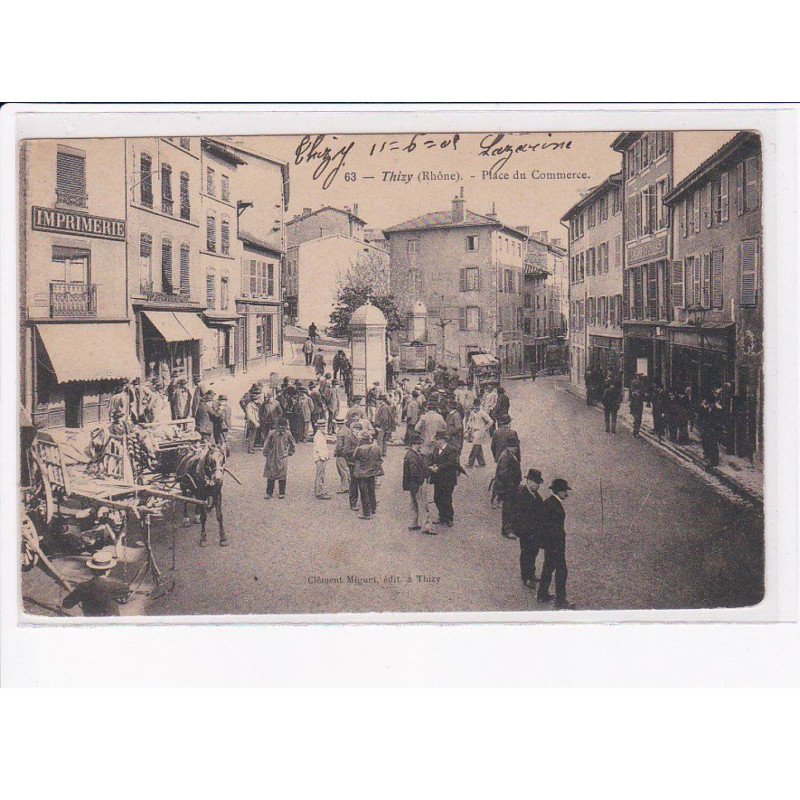 THIZY: place du commerce - très bon état