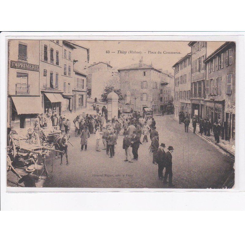 THIZY: place du commerce - état