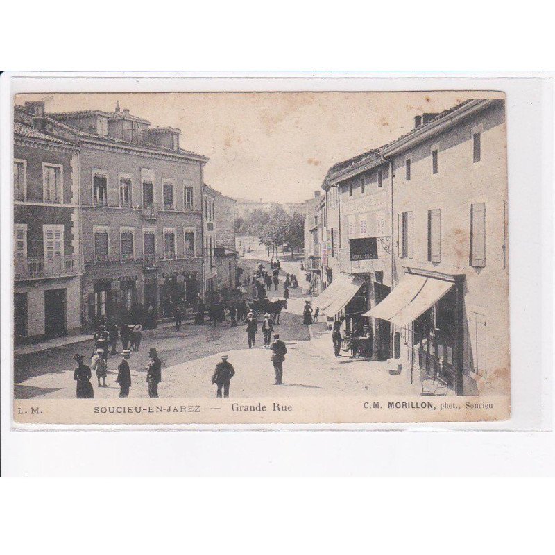SOUVIEU-en-JARREST: grande rue - état