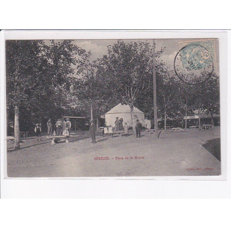 SEREZIN: place de la mairie - très bon état