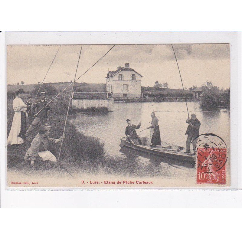 LURE: étang de pêche carteaux - très bon état